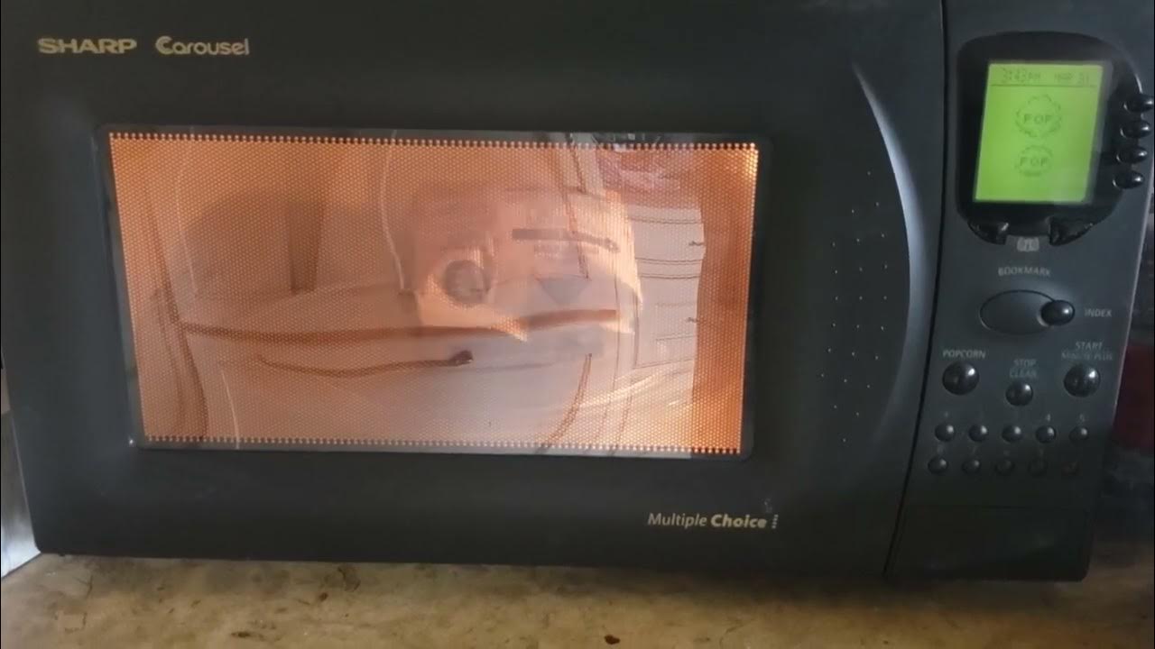 sharp carousel multiple choice (490ak) popping popcorn YouTube