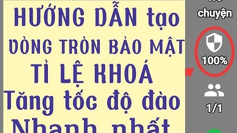 Hướng dẫn Tạo vòng tròn bảo mật Pi Network và thiết lập tỉ lệ khoá để tăng tốc độ đào.