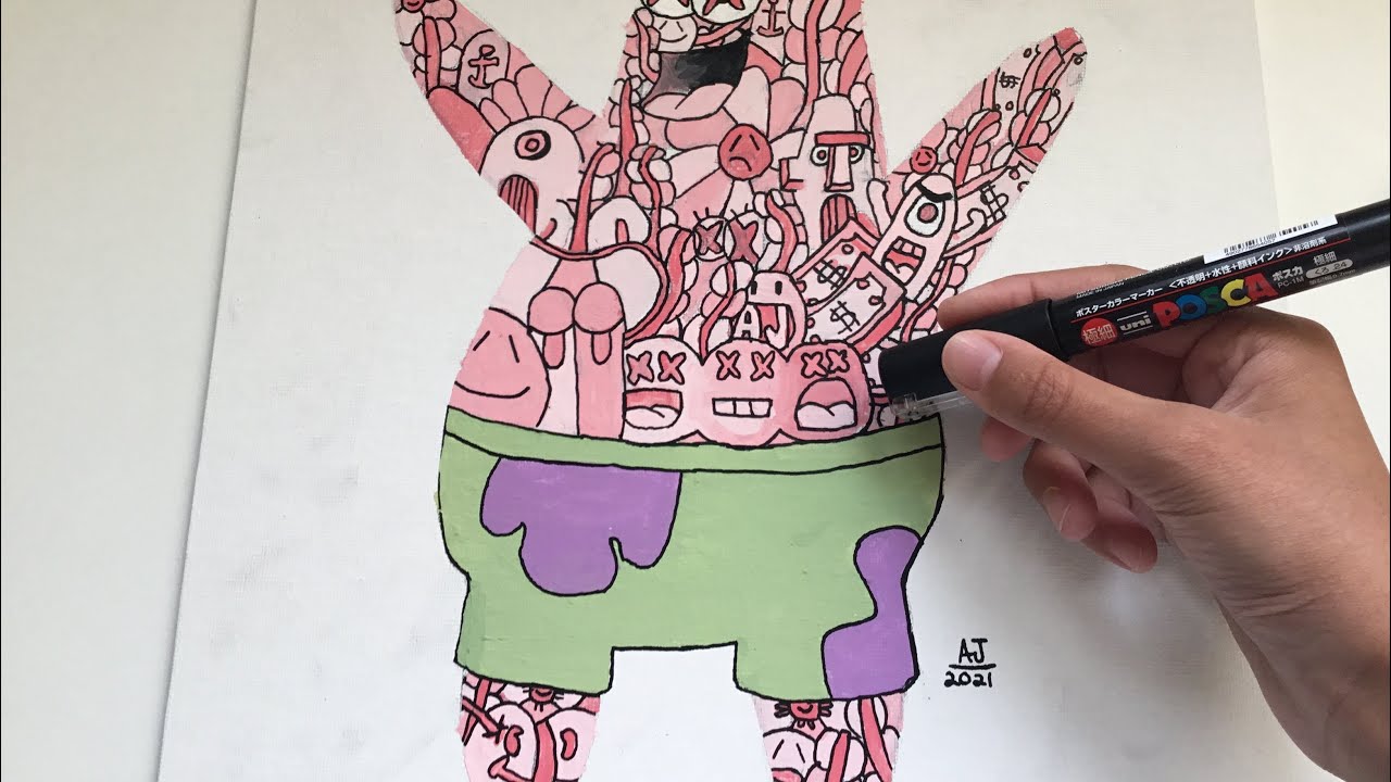 I used Posca paint pens for the first time - YouTube