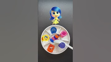 İnside Out Color Mixing !! Guess The Final Color ? 🎨  #colormixing  #insideout