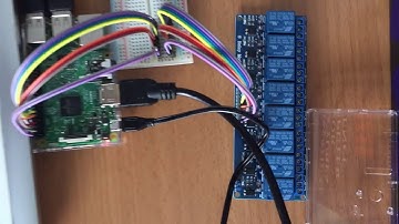 Raspberry Pi Midi operated Relays