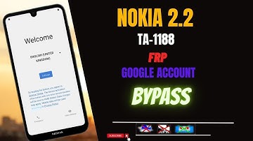 Nokia 2.2 (Ta-1188) Frp Bypass | Nokia 2.2 Frp Bypass Google Account Bypass | Android 11