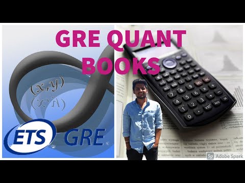 GRE Quant 섹션을 위한 최고의 책 || 석사