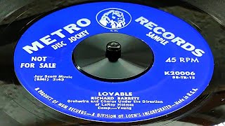 Richard Barrett - Lovable (1958)