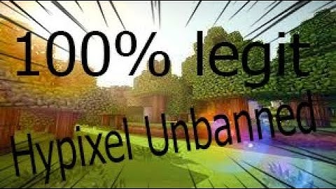 How To Get Free Minecraft Hypixel Unbanned Account 1000%Working