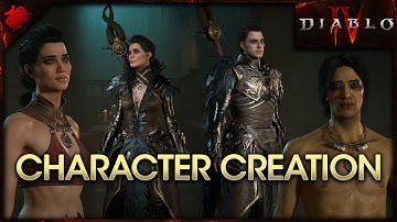 Diablo IV - Character Creation