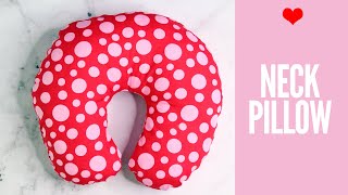 Make a comfortable neck pillow (travel pillow) to your next journey
fun and relaxed. get the printable pattern from my blog at
https://blog.treasurie.co...