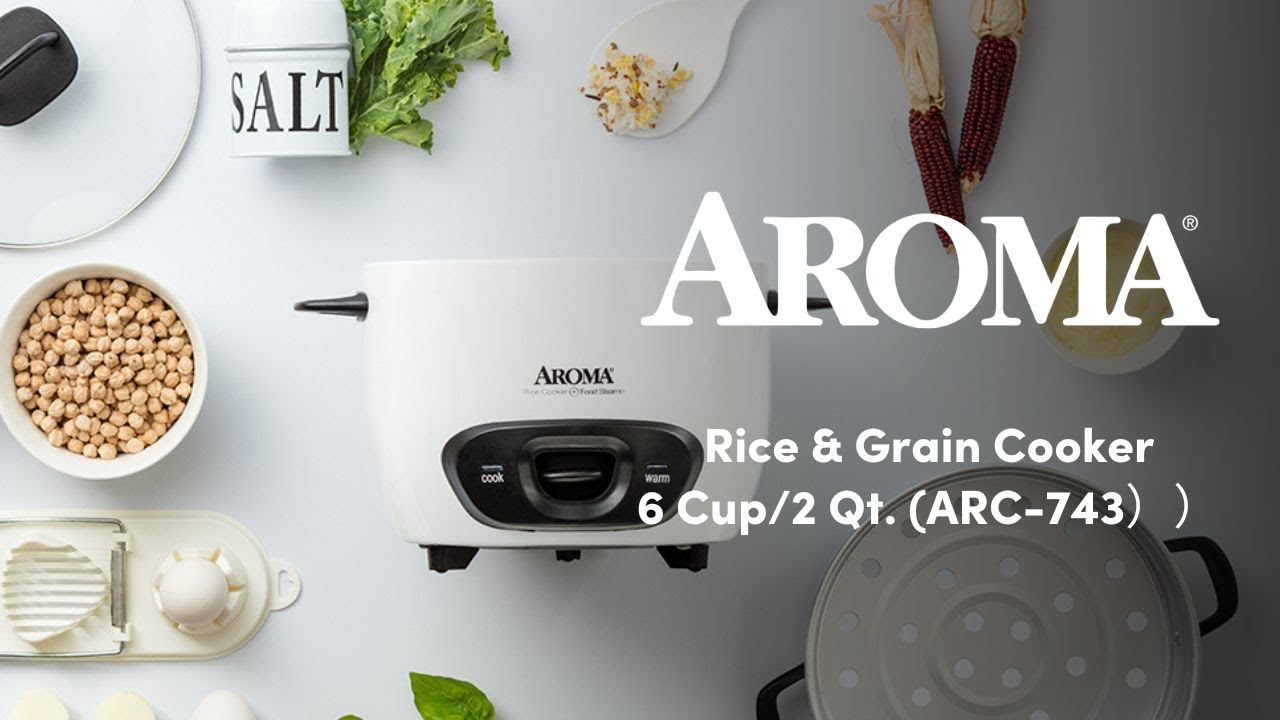 Aroma Housewares Aroma 6-cup (cooked) 1.5 Qt. One Touch Rice