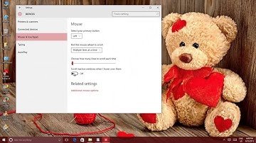 How to Enable Background Scrolling in Microsoft Windows 10 Tutorial
