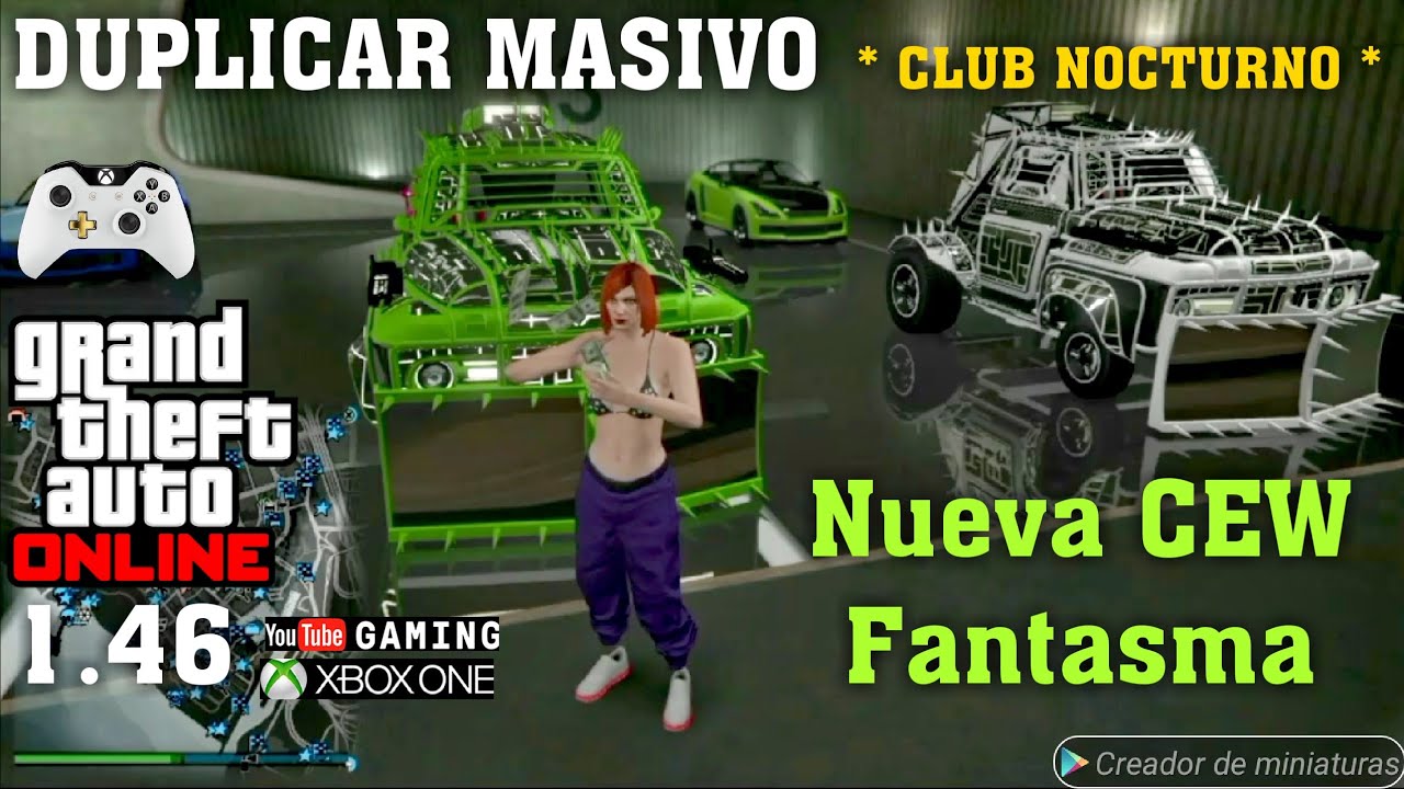 * TRUCASO FUNCIONANDO * DUPLICAR MASIVO CLUB NOCTURNO GTA V ONLINE 1.46 XBOX ONE PS4 Nueva Crews BUG