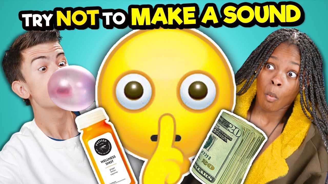 Teens React To Try Not To Make A Sound Challenge YouTube