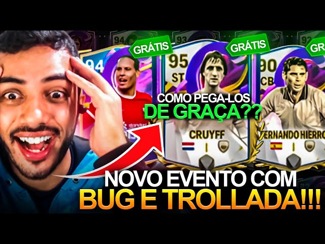 5 CARTAS TROLLADAS NO EVENTO DA CHAMPIONS LEAGUE NO FC MOBILE 2024 #fc