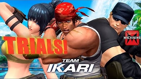 The King of Fighters XIV - Team Ikari Mission Trials [Ralf, Clark, Leona]
