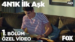 Video thumbnail of "İlk Aşk... (Özel klip)  4N1K İlk Aşk 1. Bölüm"