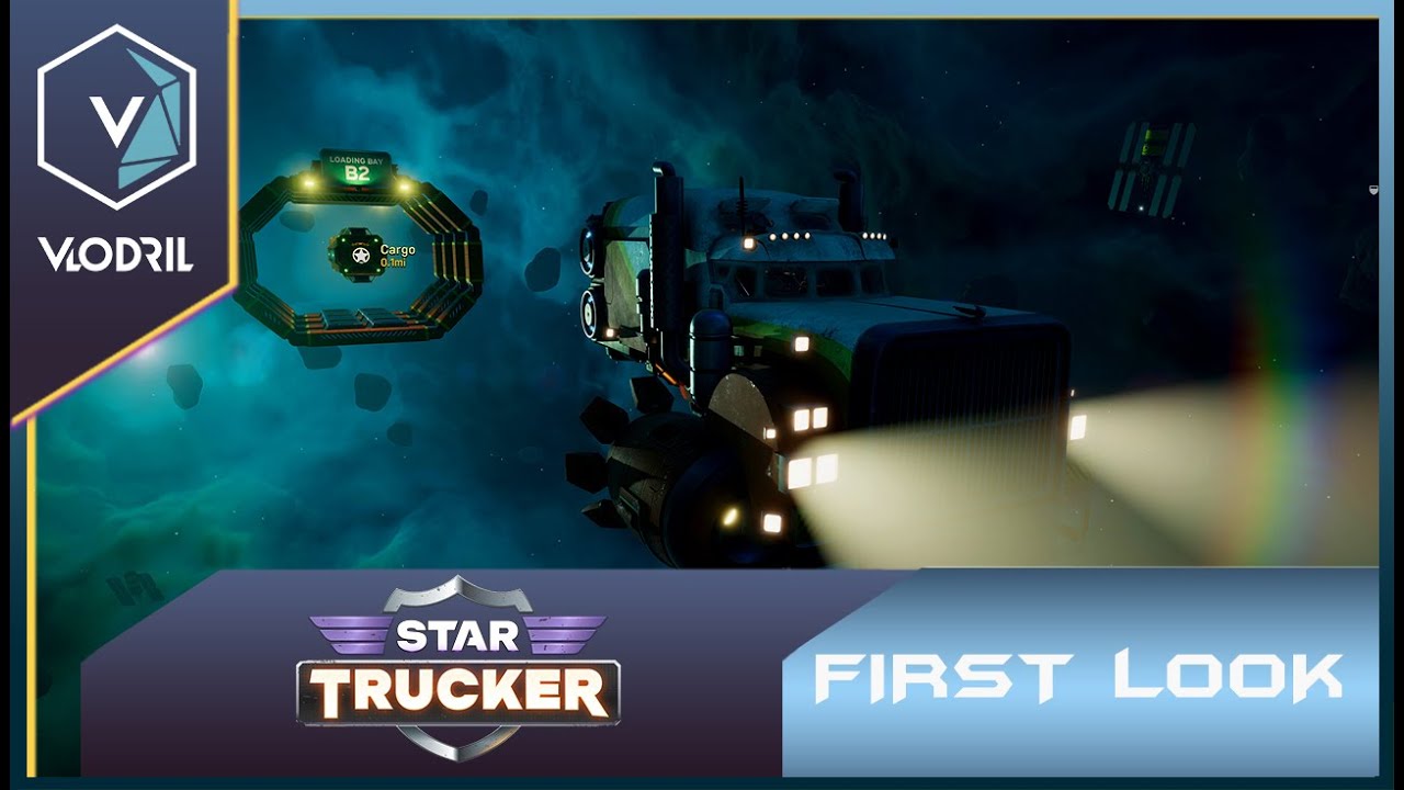 First Look - Space Trucker - Steam Next Fest Demo - Ultrawide - YouTube