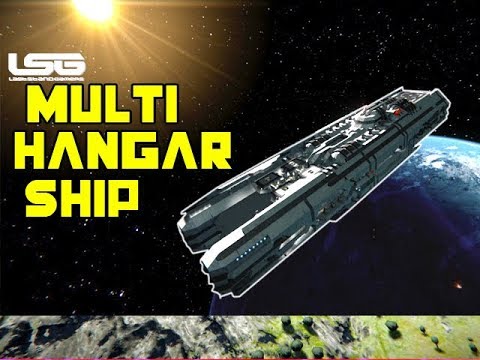 Space Engineers - Multi Hangar Ship - Gradivus Maxima 