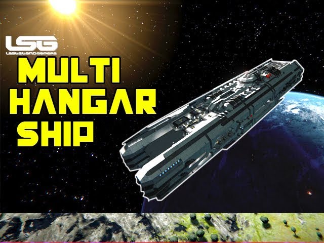 Space Engineers - Multi Hangar Ship - Gradivus Maxima 