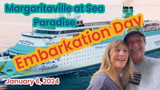 Margaritaville at Sea Embarkation Day