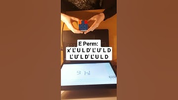 How to do the E Perm On The 3x3 Rubiks Cube