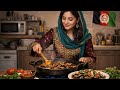 Authentic Homemade Afghan Fried Eggplant 🍆🍅