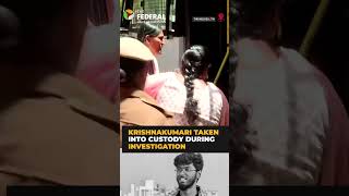 Kavin honour killing: Accused breaks down in tears after arrest | #shorts