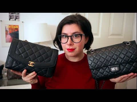 DESIGNER HANDBAG REVIEW - Chanel Small Lambskin Diana (Vlogmas 6)