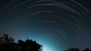 A Star Trails Timelapse