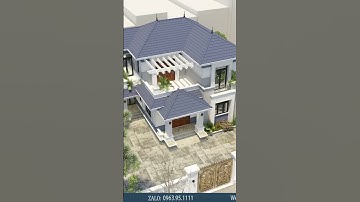 Nhà 2 tầng mái Nhật khoảng 1 tỷ 2