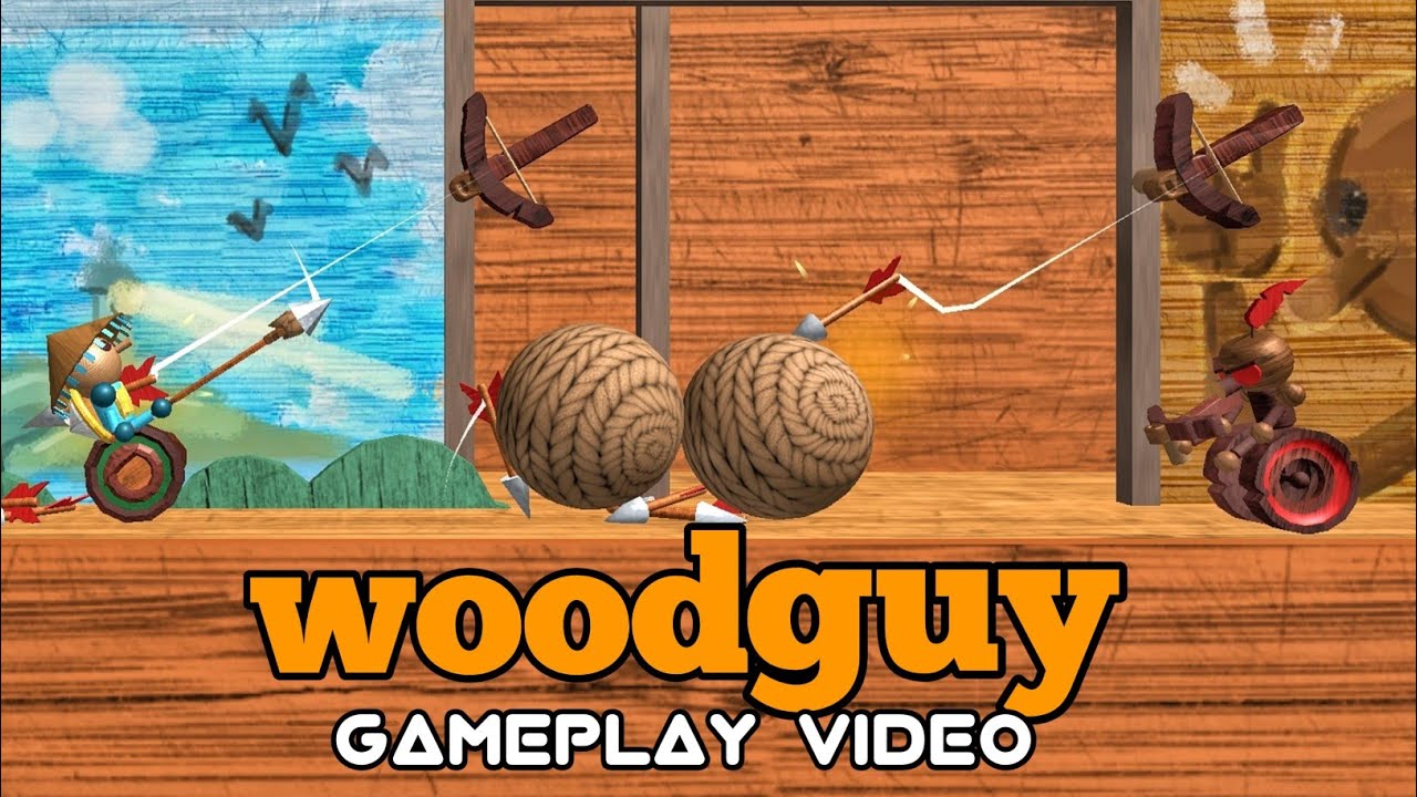 wood guy android phone gameplay video