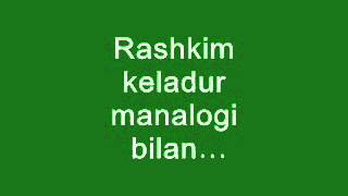 Sardor Rahimxon Rashkim keladur