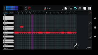 how to make instru metal trap  in application bandpass [ Produced only in phone ] #bandpass screenshot 5