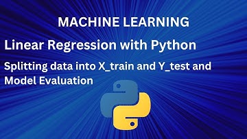 Linear Regression Machine Learning Model with Python