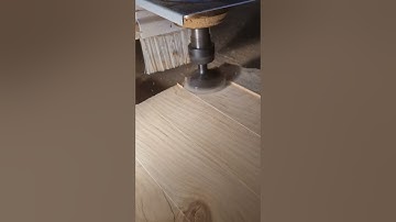 CNC Machine Flattening / Surfacing a Live Edge Macrocarpa Slab