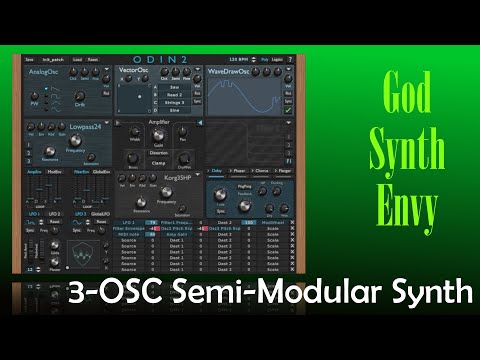 The Wave Warden Odin 2 VST3 Beta - Exploring the synth in real time.