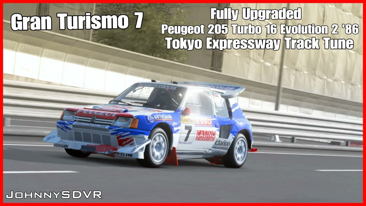 Gran Turismo 7 - Peugeot 205 Turbo 16 Evo 2 '86 - Tokyo Expressway