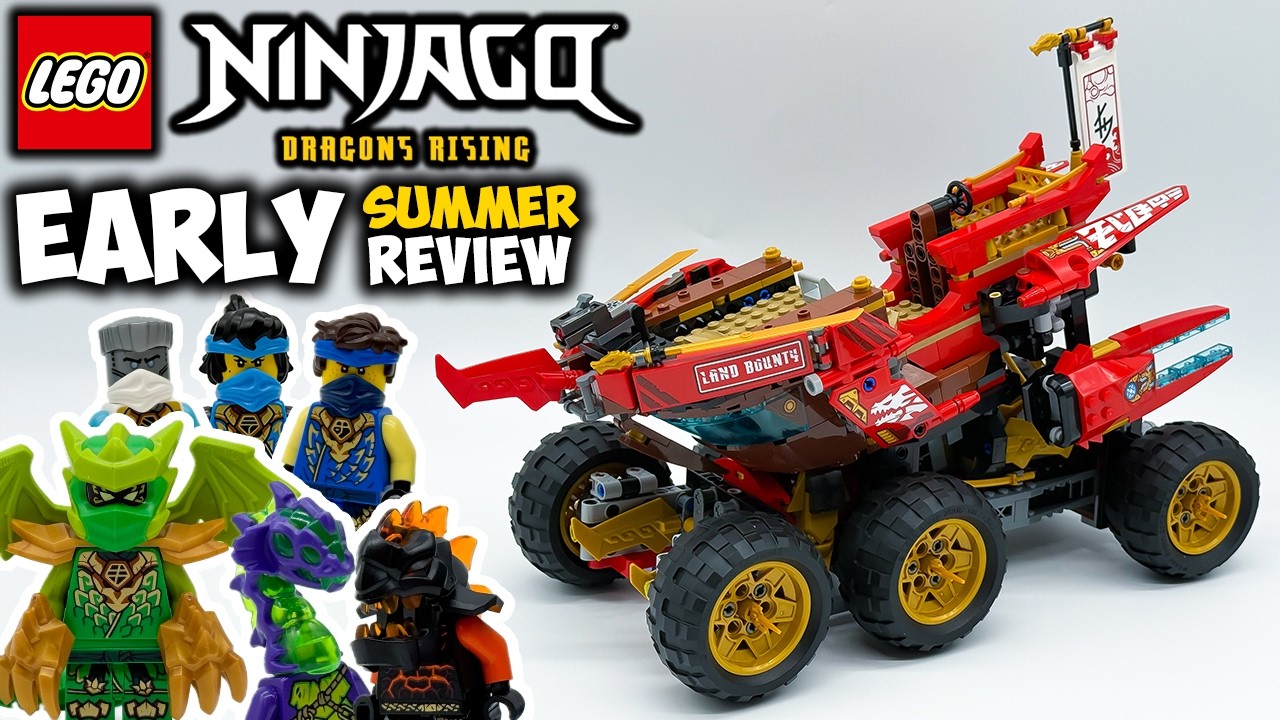 Land Bounty EARLY Summer 2026 Review! Ninjago Dragons Rising Set