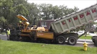 Asphalt Paving City Streets