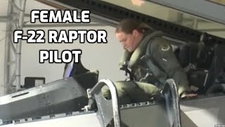 Female F-22 Raptor Pilot Breaks Barriers in Her Career Field: Maj Chelsea Bailey