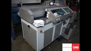 Finishing Equipment Binder Perfect Gab Supplies Ltd Duplo Jud MR 720 single clamp perfect bind