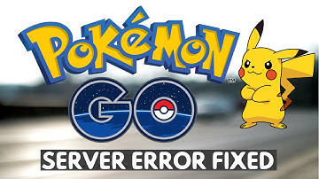 Pokemon Go : SERVER ERROR FIXED | Step-By-Step