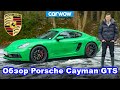 Обзор Porsche Cayman GTS 2021 - 0-100 км/ч, 1/4 мили и дрифт на снегу!