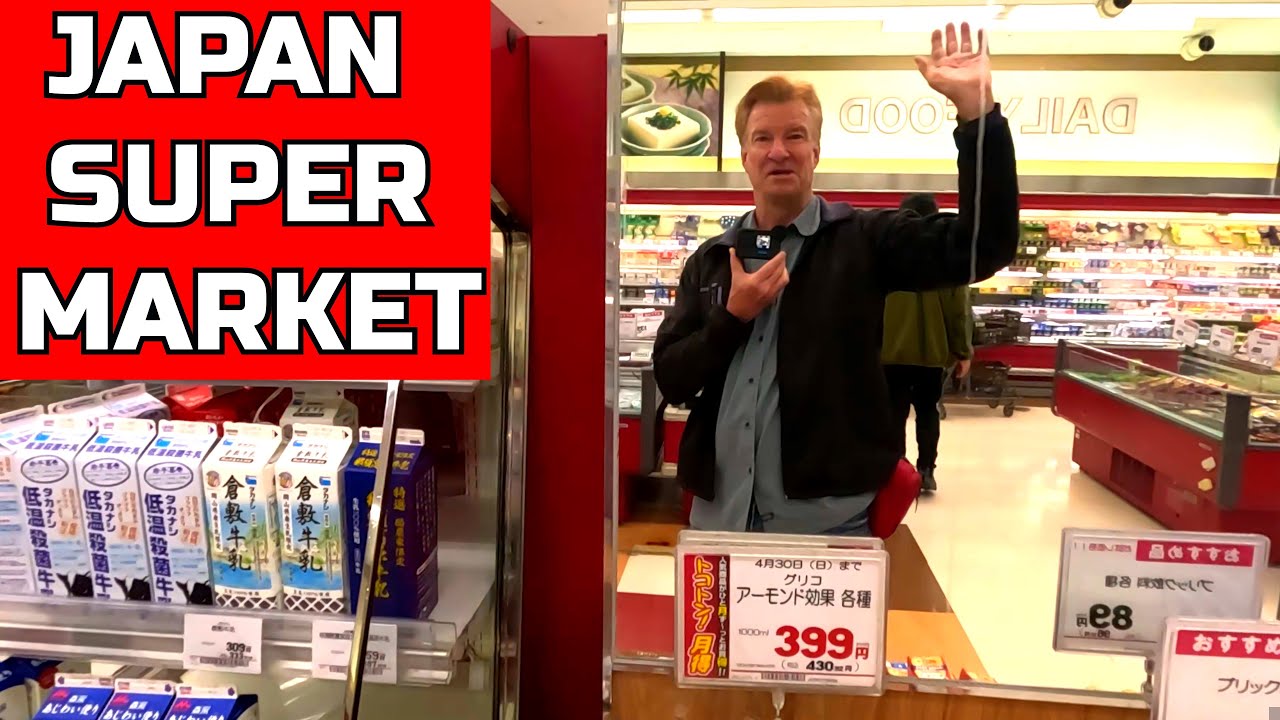Japan SUPER MARKET Tour & Deli Foods Feast - Eric Meal Time #778