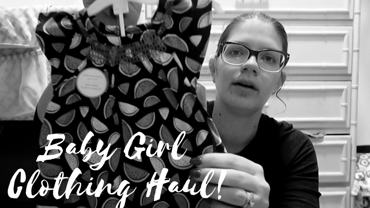 Baby Girl Clothing Haul CARTERS H&M TARGET MORE! YouTube