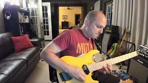Kiesel Osiris 6 Multiscale Guitar.