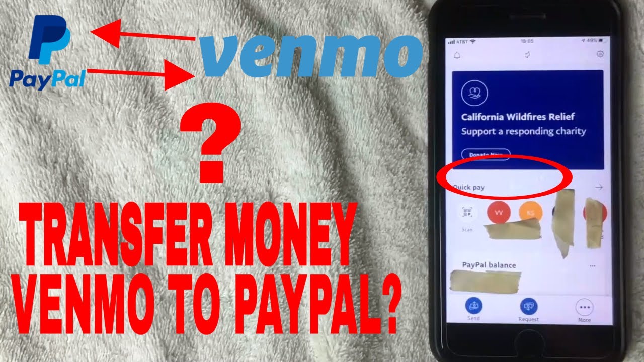 ✅ Transfer Money Venmo To Paypal? 🔴 - YouTube