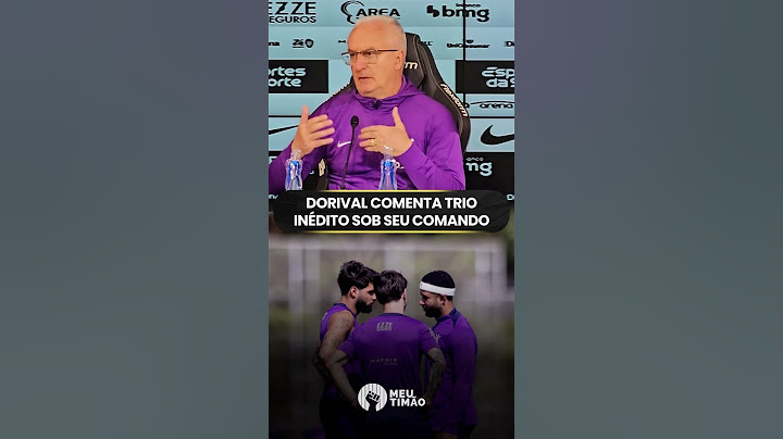 DORIVAL FALA SOBRE TER O TRIO 'GYM' PELA PRIMEIRA VEZ