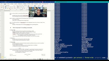 PowerShell Format-wide command (Intro to PowerShell series video 10-4)