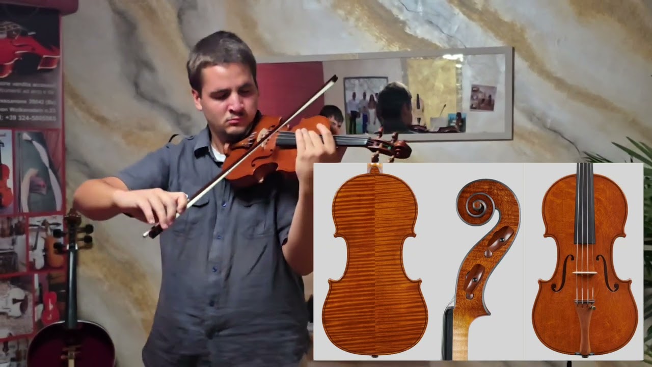 Sound violin liutaio Gabrieli Rubino