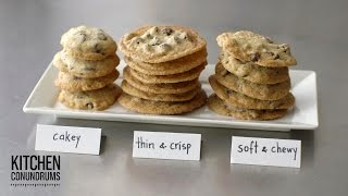 Soft and chewy, thin crisp, or cakey? how do you like your chocolate
chip cookies? here's the answer to creating perfect cookie. reci...