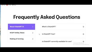 CHAINGPT PROJECT OVERVIEW!!